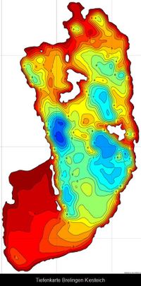 Tiefenkarte Brelingen